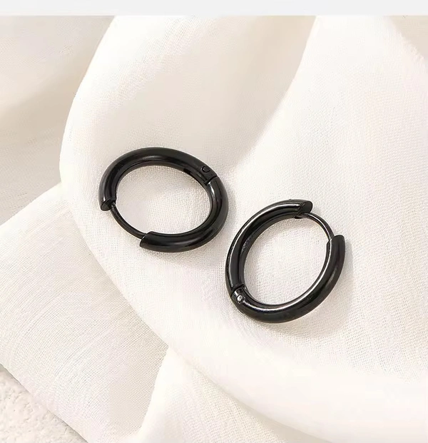 Rust Steel Unisex Earring 