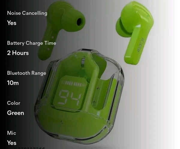 Ultrapods AiR 31 TWS Bluetooth Earbuds - Green