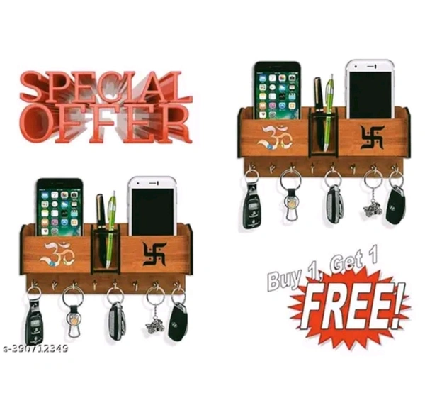 Heavy Duity Metal Stand/ Holder For Smartphone Key - Brown