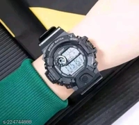 Digital Unisex Watch  - Black