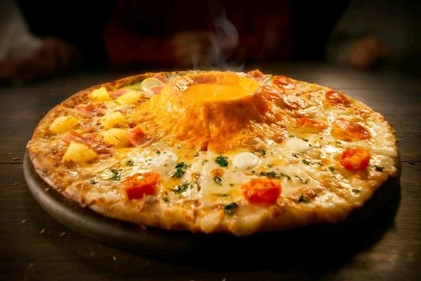  Cheese Volcano Pizza - 9 Inc