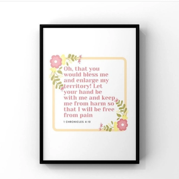 Prayer Of Jabez (W) A8