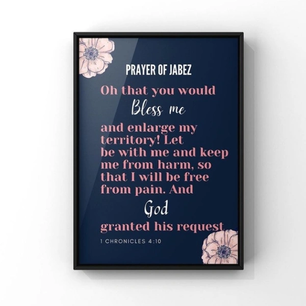 Prayer Of Jabez (B) A4