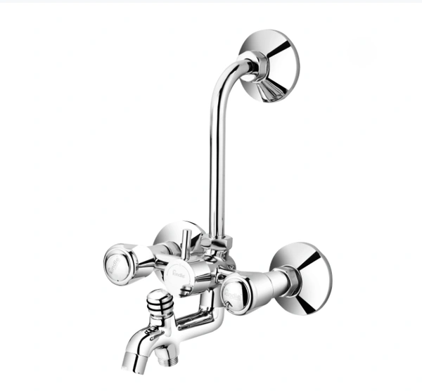 Kidlen Storm Wall Mixer 3 in 1 With Bend (53140)