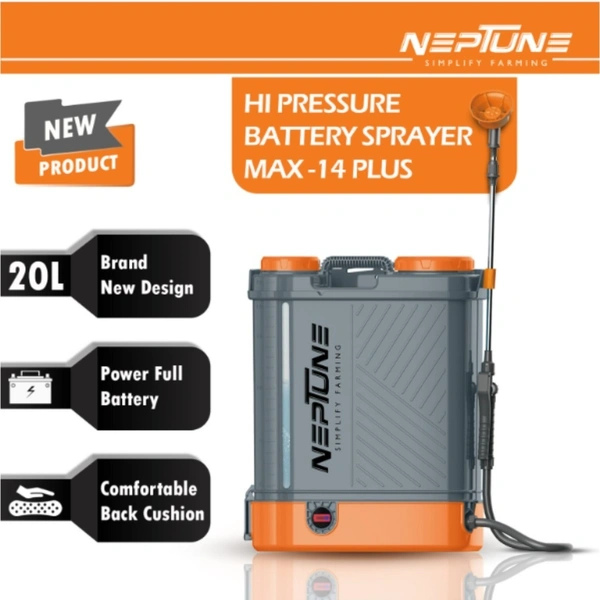 Neptune MAX 14Plus Double Motor Battery Sprayer