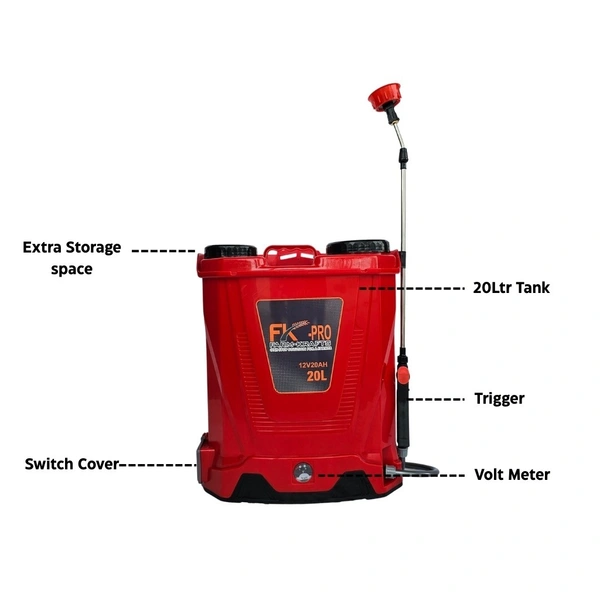 Farmkraft FK-Pro Double Battery 20Ltr Battery Sprayer