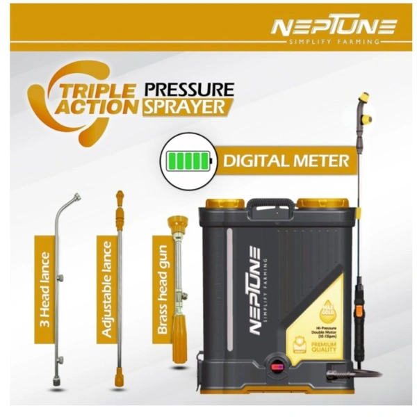 Neptune MAX Gold 14Plus Double Motor Battery Sprayer