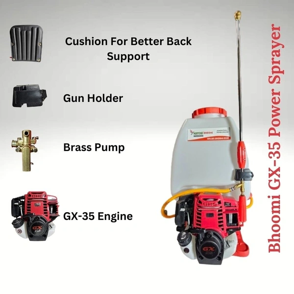 Adiyogi Bhoomi Gx-35 4Stroke Petrol Power Sprayer
