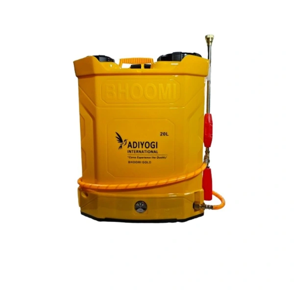 Adiyogi Bhoomi Gold Double Motor Battery Sprayer