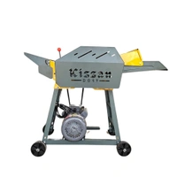 KisanDost 5Blade Chaff Cutter With 3HP Single Phase Motor with Gear System