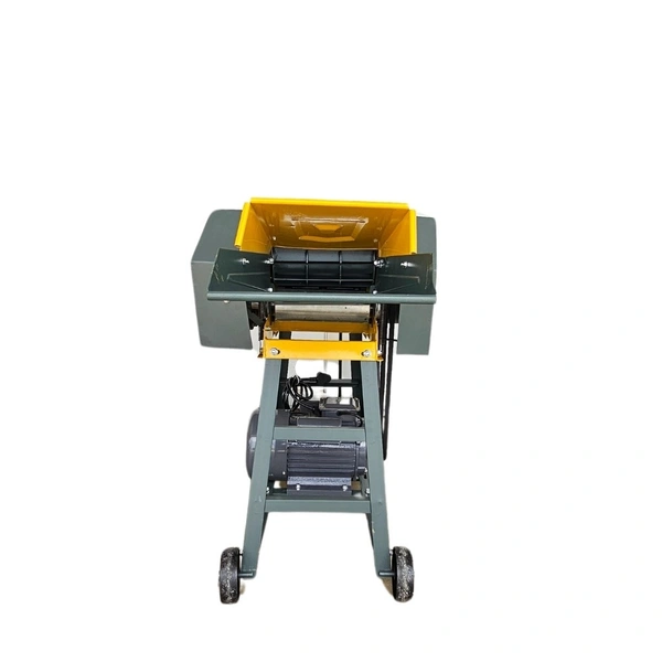 KisanDost 5Blade Chaff Cutter With 3HP Single Phase Motor with Gear System