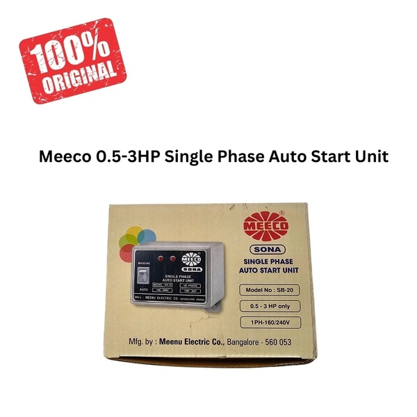 Meeco Single Phase 0.5-3HP Auto Start Unit