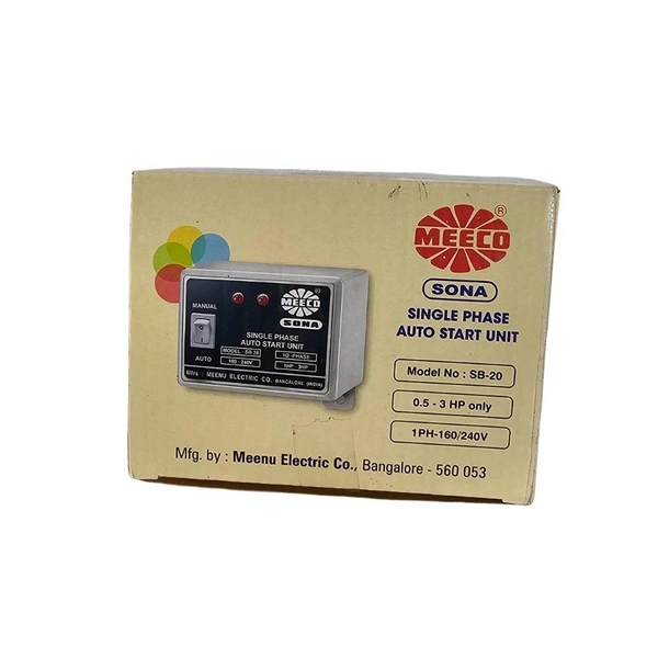 Meeco Single Phase 0.5-3HP Auto Start Unit