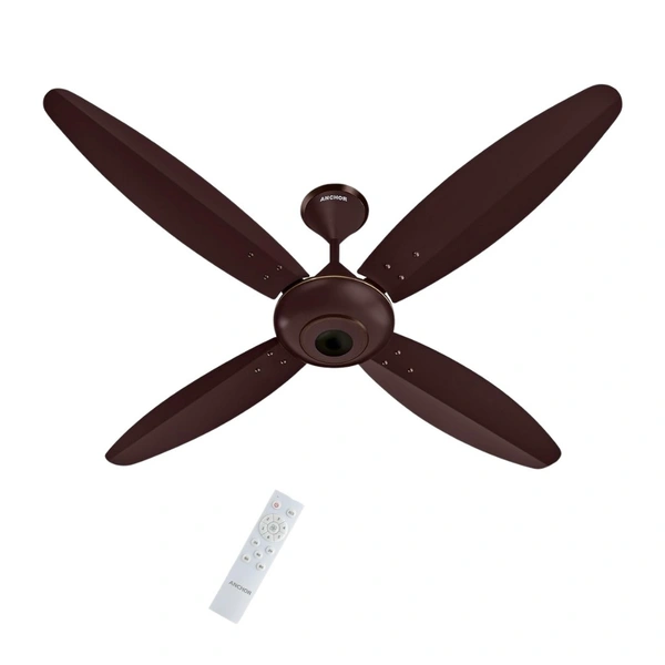 Anchor by Panasonic Anchor Eco Breeze Urban Ceiling Fan With Remote - Mocha