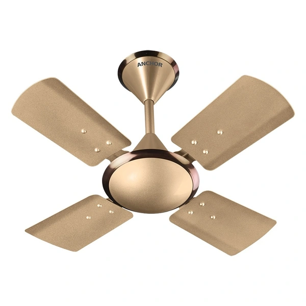 Anchor By Panasonic Ventus 600MM Hi Speed Ceiling Fan (4Blades) - Honey Briken Gold