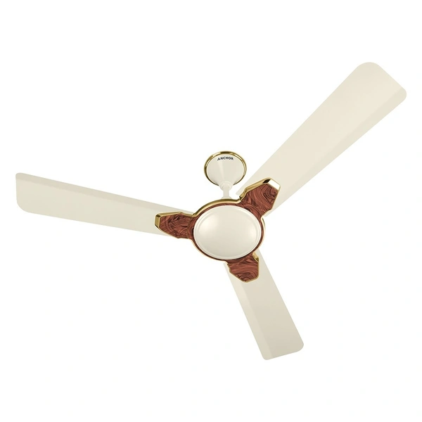 Anchor By Panasonic Otrix Prime Star 1200MM Hi Speed Ceiling Fan  - Metallic Ivory Walnut