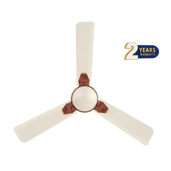 Anchor By Panasonic Otrix Prime Star 1200MM Hi Speed Ceiling Fan  - Metallic Ivory Walnut