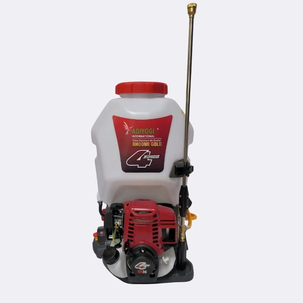 Adiyogi Bhoomi Gold GX35 4Stroke Knapsack Power Sprayer