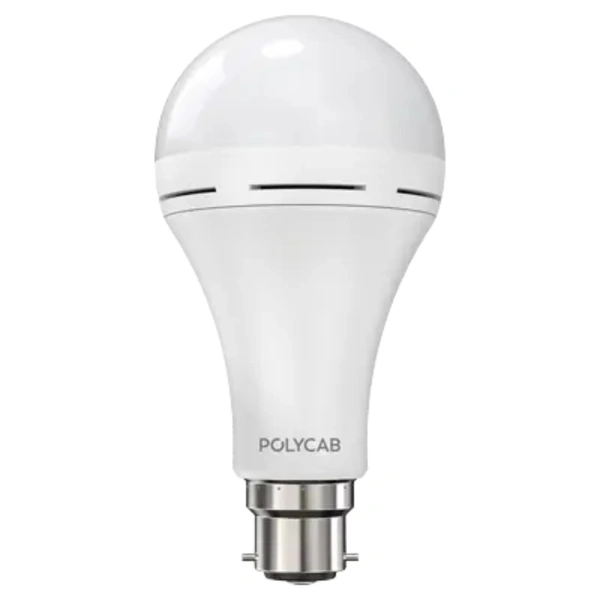 Polycab Aelius Dimmable Emergency LED Bulb - 12W