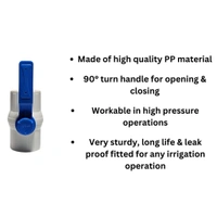 Kothari PP Ball Valve - 63MM - 2"Inch