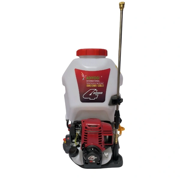 Adiyogi Bhoomi Gold GX35 4Stroke Petrol Knapsack Power Sprayer