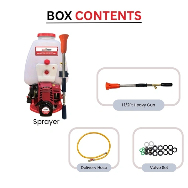Agrimate Gx35 4Stroke Knapsack Power Sprayer