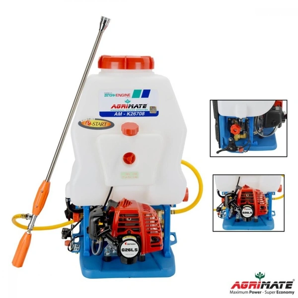 Agrimate 2S Power Sprayer with Zenoah Engine (AMK-26708T-Zenoah)