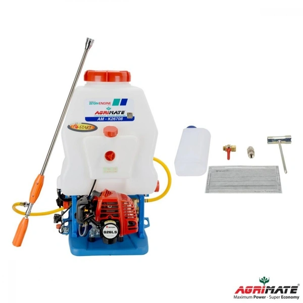Agrimate 2S Power Sprayer with Zenoah Engine (AMK-26708T-Zenoah)
