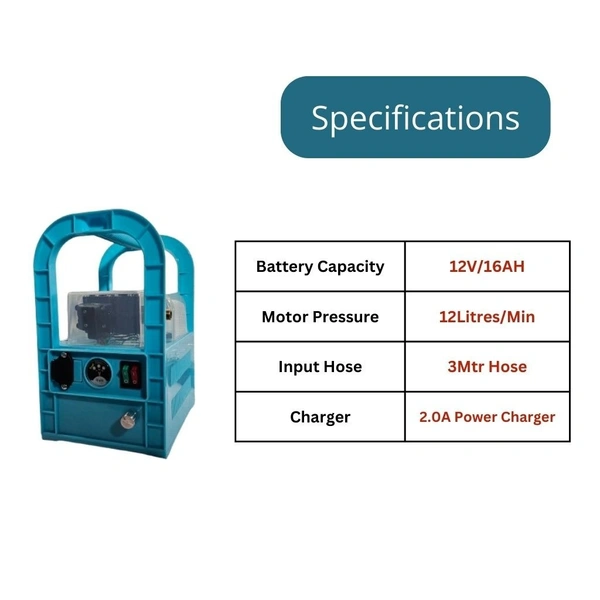 Adiyogi Suzzuki Double Battery Portable Sprayer