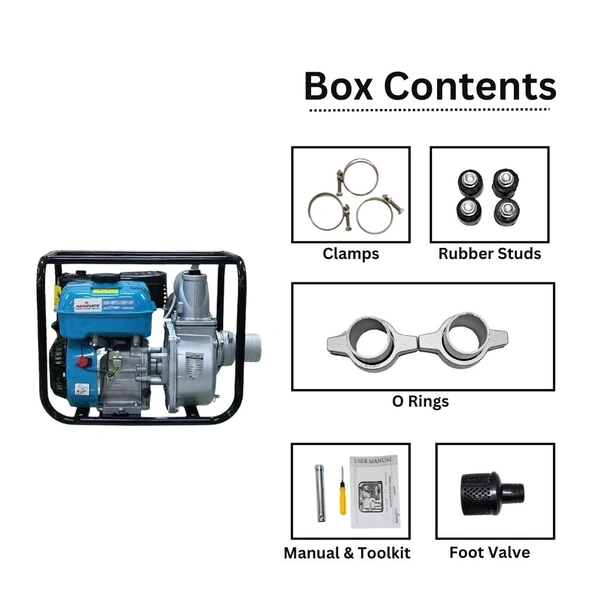 Agrimate 2" Inch Water Pump (AM-WPS-20P-NT)
