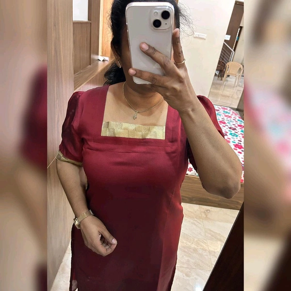 "Shiny Silky" Vichitra Silk - With Crepe Lining - XXL