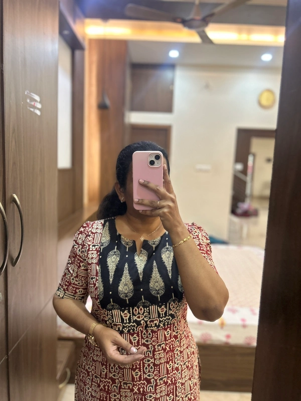Pure Cotton Kurti ( No Lining) - XXL