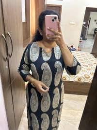 Flex Cotton Kurti( No Lining) - XL
