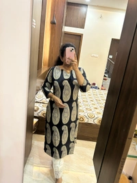 Flex Cotton Kurti( No Lining) - XL