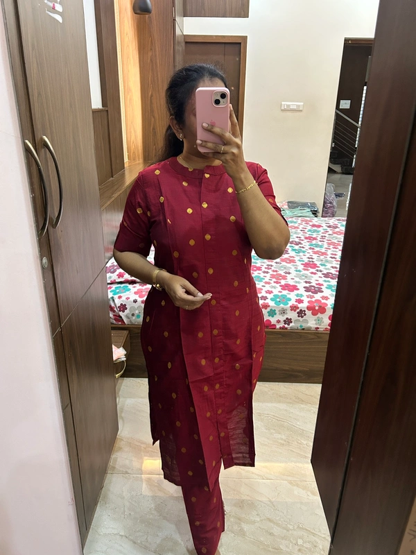 Slubsilk Cord-set ( No Lining) - XXL