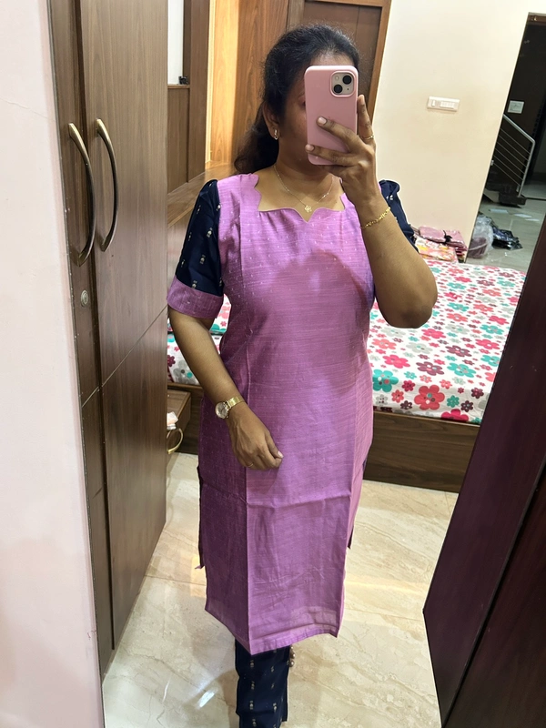 Slubsilk Co-ord Set ( With Lining) - XXL