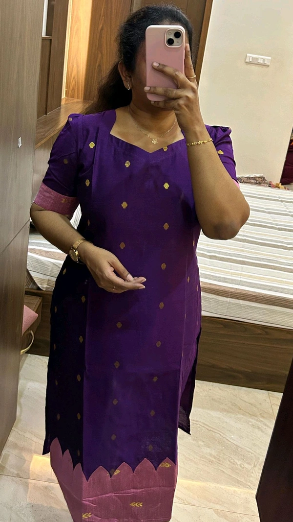 Rawsilk Kurti xl Ramya - Xl