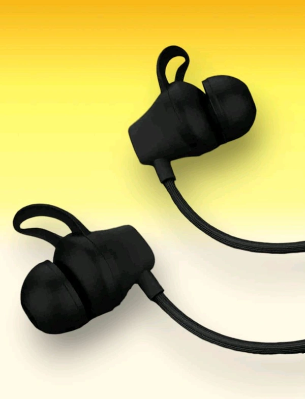 Wireless Neckband Blootuth Calling Headphone  - Black, Free