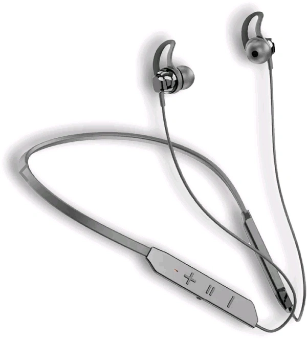 Bolt Smart Neckband with Vibration Alert & Mic,24 Hr Playtime,Noise Cancellation Bluetooth Gaming Headset - Free, Black
