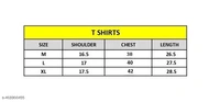 Top Selling Stylesmyth Men'S Best Elegant Printed Half Sleeve Cotton Blend Tshirt - M