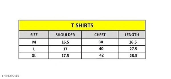 Top Selling Stylesmyth Men'S Best Elegant Printed Half Sleeve Cotton Blend Tshirt - M