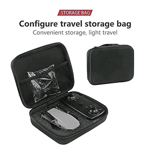 Foldable-Toy-Drone-with-HQ-WiFi-Camera-Remote-Control-for-Kids-Quadcopter-with-Gesture-Selfie-Flips-Bounce - Black