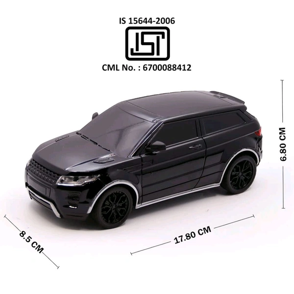 Wembley RC Car High Speed Mini 1:24 Scale USB Rechargeable Remote Control Car for Kids Toys for Boys Black - Black