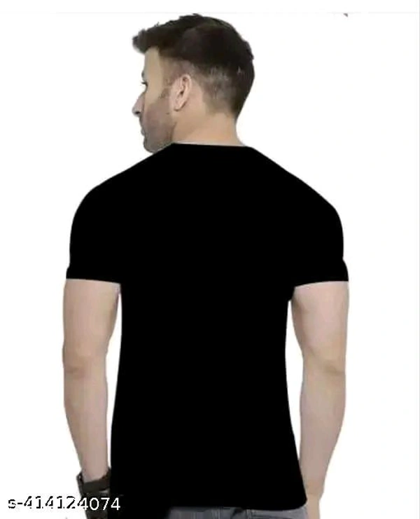Men Tshirt Black And White (Pack Of 2) - L