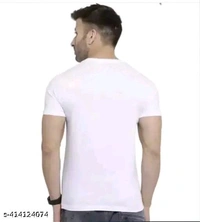 Men Tshirt Black And White (Pack Of 2) - L