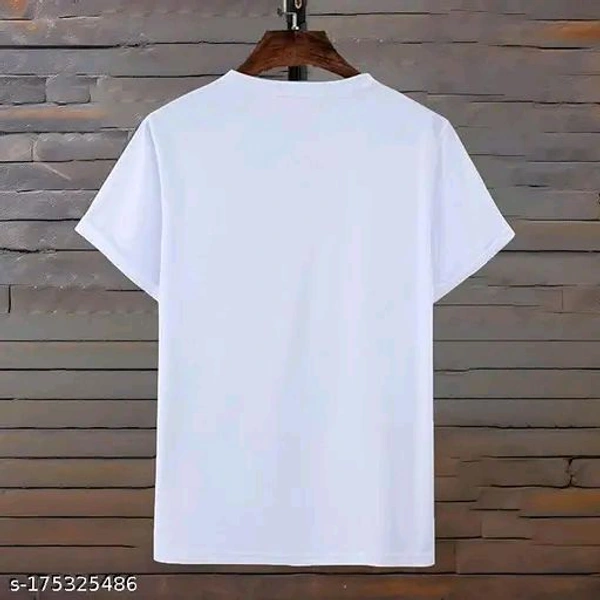 Fancy Latest Men Polyester Tshirts - L