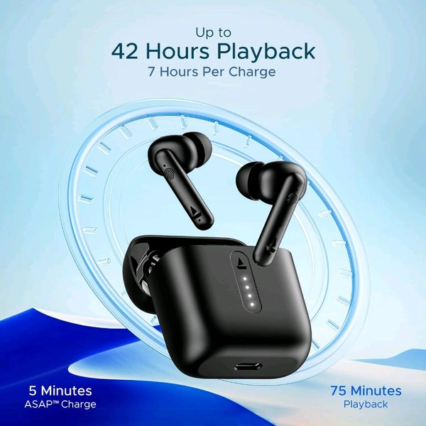 Wireless connectivity]: For enhanced connection, the ZEB-Mist in-ear wireless earbuds can support the latest Bluetooth v5.3.[Powerful sound]: Enjoy an immersive sound with earbuds equipped with 13mm drivers that deliver clear sound and clean acoustics.[Playtime]: Experience uninterrupted enjoyment of your favorite music, podcasts, and extended calls with up to 27 hours* of playback