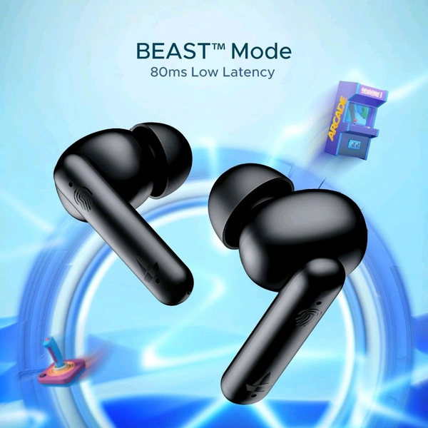 Wireless connectivity]: For enhanced connection, the ZEB-Mist in-ear wireless earbuds can support the latest Bluetooth v5.3.[Powerful sound]: Enjoy an immersive sound with earbuds equipped with 13mm drivers that deliver clear sound and clean acoustics.[Playtime]: Experience uninterrupted enjoyment of your favorite music, podcasts, and extended calls with up to 27 hours* of playback