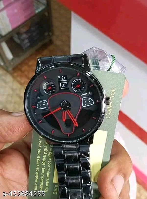 Analog Luxury Premium Watch ⌚ - Black