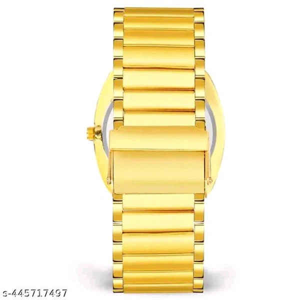 Gold Date Series Analog Premium Watch ⌚ - Gold